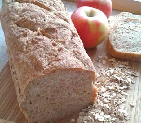Traditional South Tyrolean bread assortment on rustic wooden table