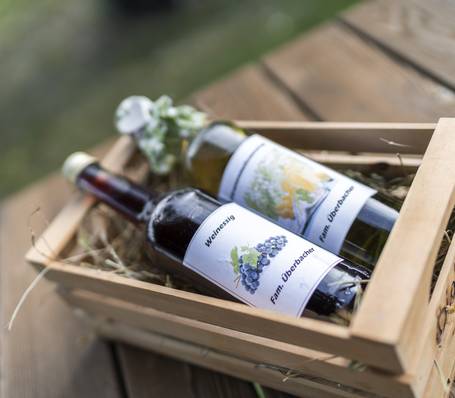 Double room with balcony and mountain view at Hotel Sonngart in South Tyrol