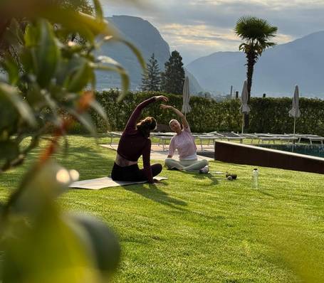 Yoga im Garten 